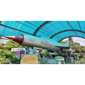 A retired MIG-21 from the Air Force Regiment 921.